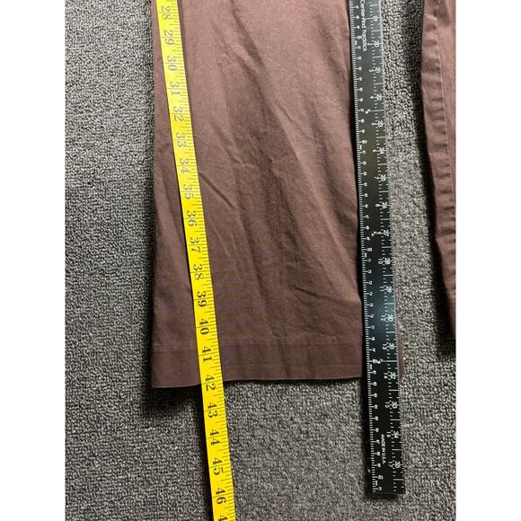 MICHAEL Michael Kors Pants Womens 6 Brown Gramercy Fit Stretch Straight Leg - Picture 9 of 9